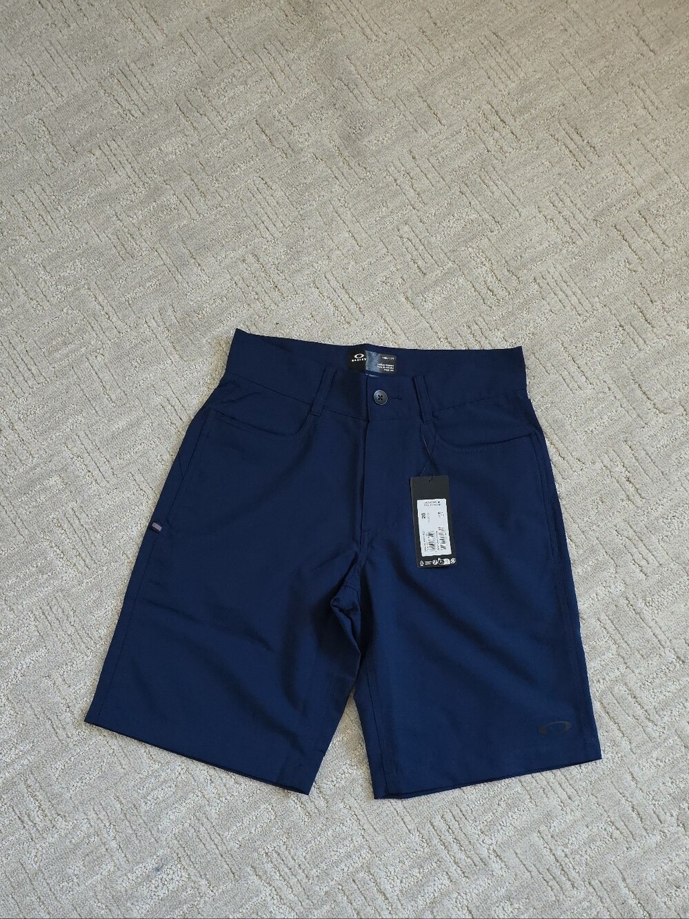 Oakley Men's Navy Performance Golf Shorts